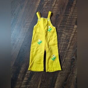 Vintage Daisy Overalls